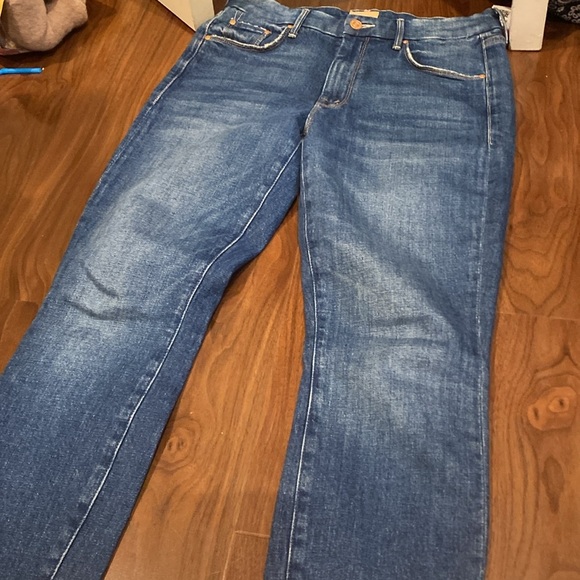 Mother Denim / The Looker Where Is My Mind Blue Mid Rise Skinny Jeans Size 27 - Picture 7 of 7